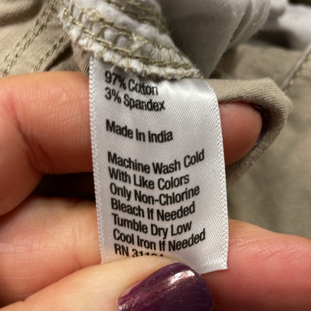 Kim Rogers size 6 Khaki Pants - Picture 5 of 5